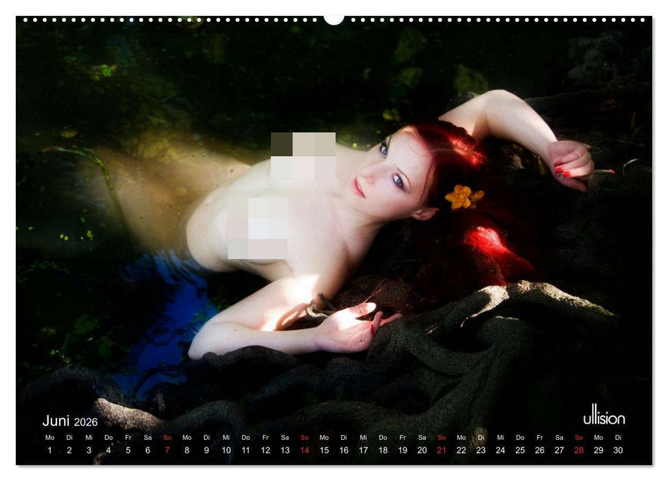 OPHELIA, sinnlich - mystisch - sehnsuchtsvoll (CALVENDO Wandkalender 2026)