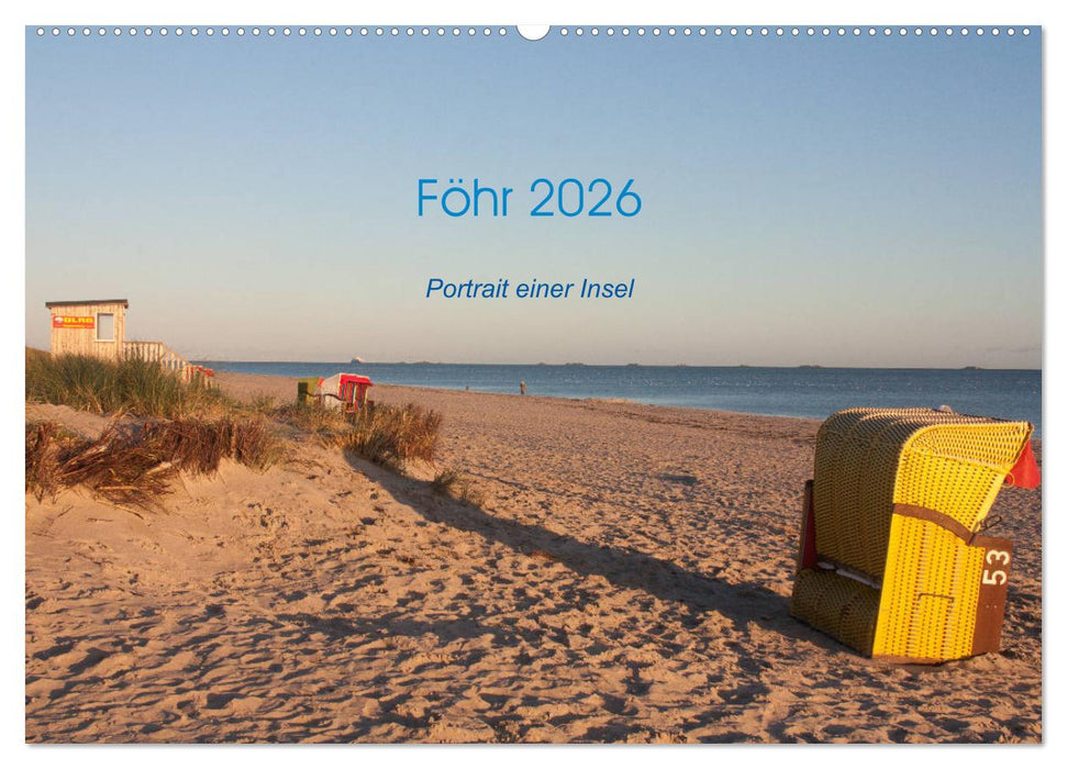 Föhr 2026. Porträt einer Insel (CALVENDO Wandkalender 2026)