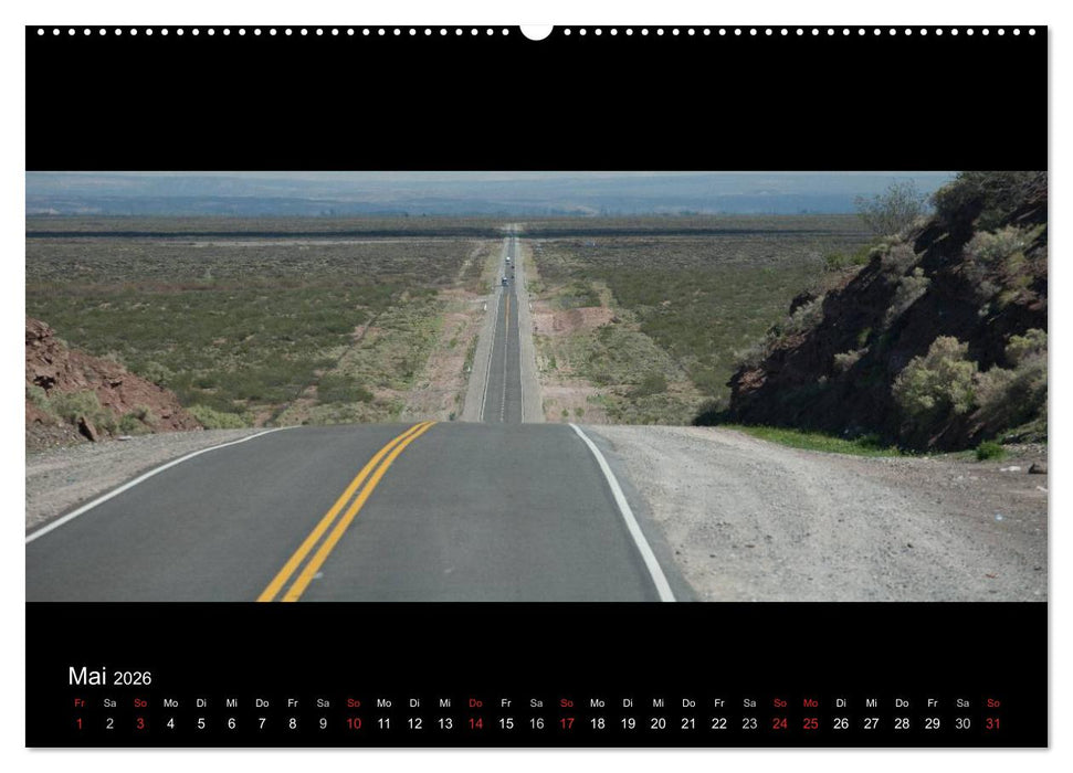 Patagonien - Ungezähmtes Land (CALVENDO Premium Wandkalender 2026)