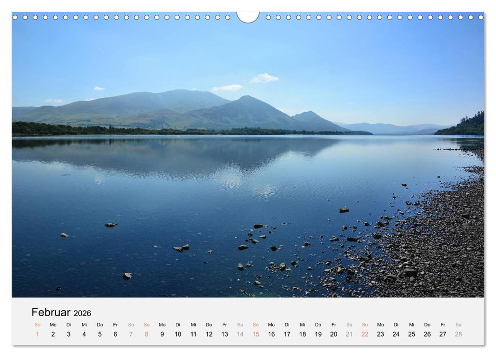 Sommer im Lake District (CALVENDO Wandkalender 2026)
