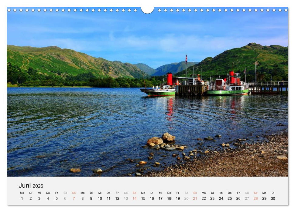 Sommer im Lake District (CALVENDO Wandkalender 2026)