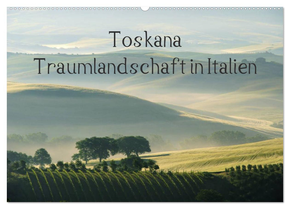 Toskana – Traumlandschaft in Italien (CALVENDO Wandkalender 2026)