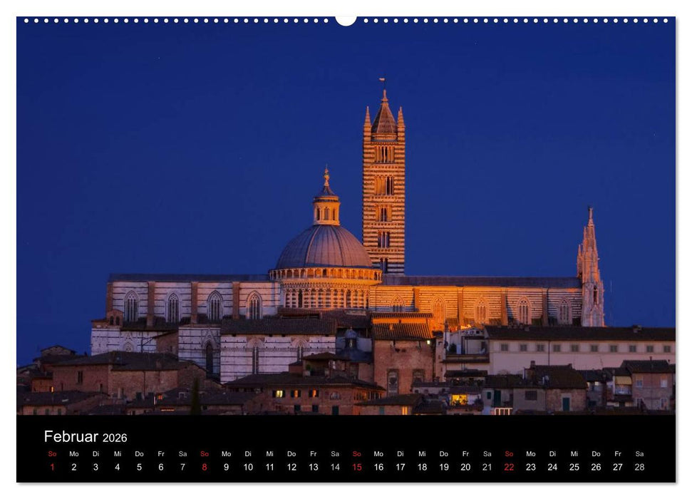 Toskana – Traumlandschaft in Italien (CALVENDO Wandkalender 2026)