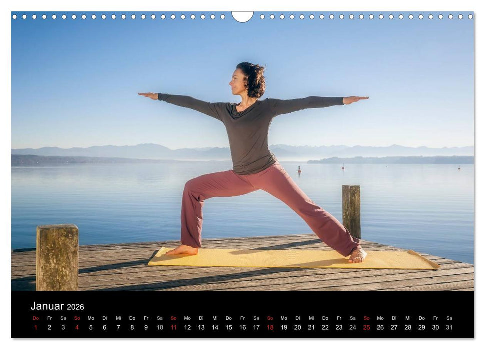 Yoga (CALVENDO Wandkalender 2026)