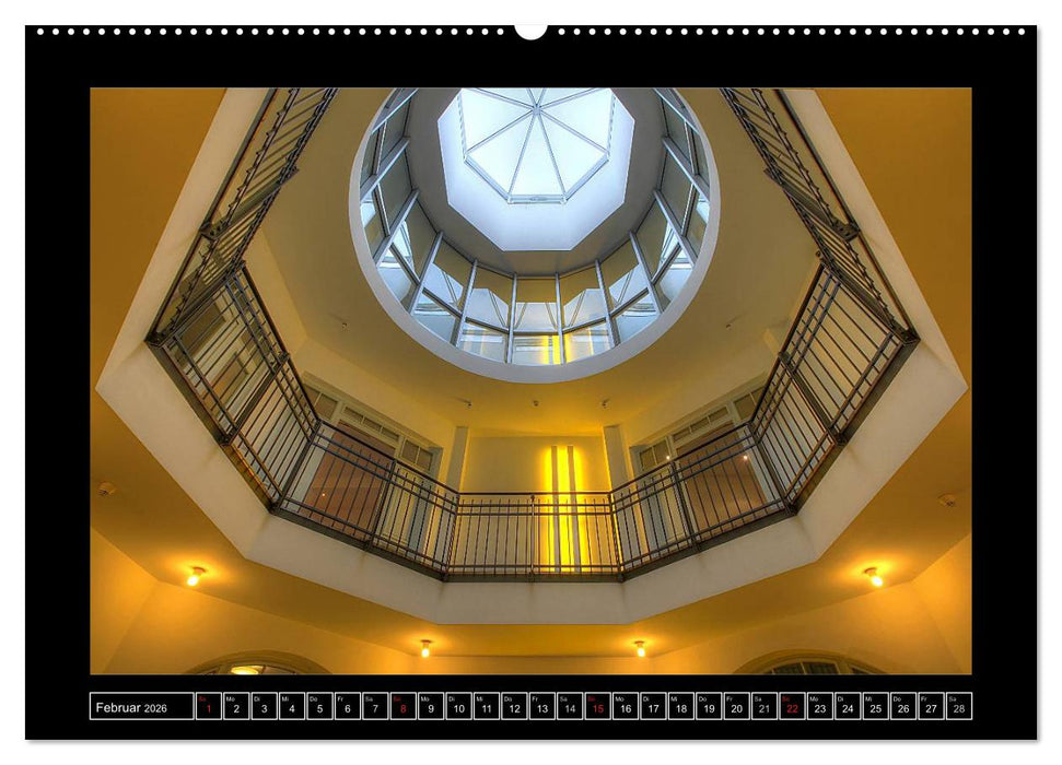 Hamburger Treppenhäuser (CALVENDO Wandkalender 2026)