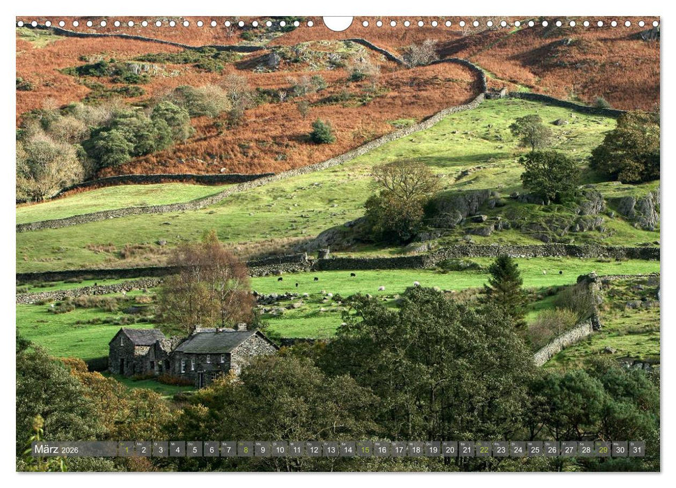 Cumbria (CALVENDO Wandkalender 2026)