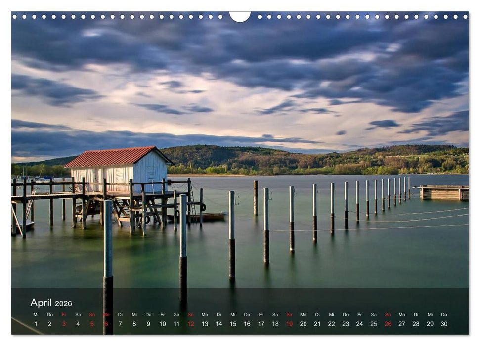Stimmungsvoller Bodensee (CALVENDO Wandkalender 2026)