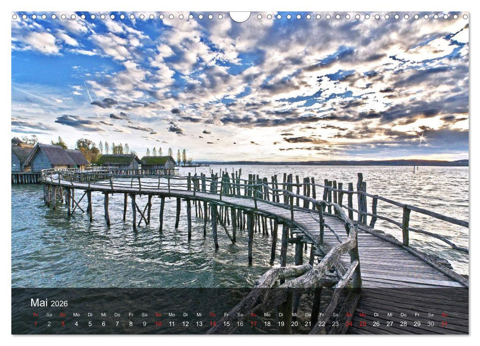 Stimmungsvoller Bodensee (CALVENDO Wandkalender 2026)