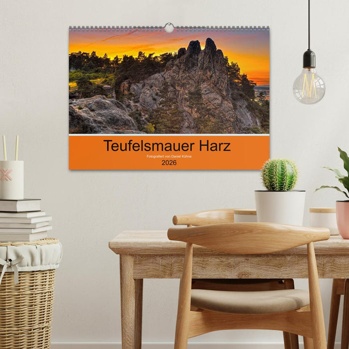 Teufelsmauer Harz (CALVENDO Wandkalender 2026)