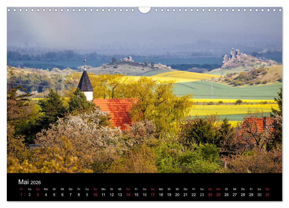 Teufelsmauer Harz (CALVENDO Wandkalender 2026)
