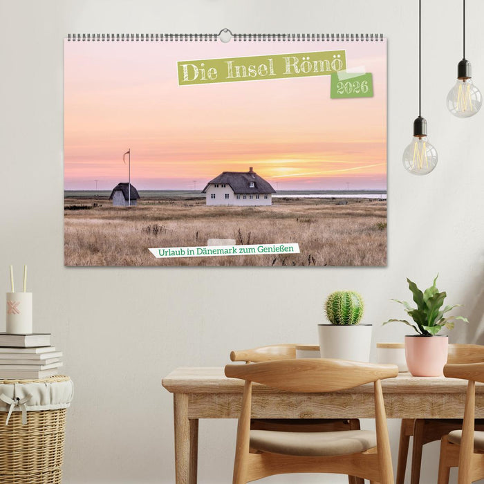 Die Insel Römö (CALVENDO Wandkalender 2026)
