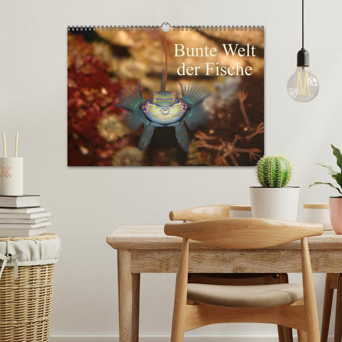 Bunte Welt der Fische (CALVENDO Wandkalender 2026)