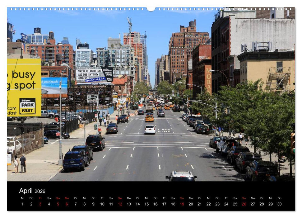New York City (CALVENDO Wandkalender 2026)