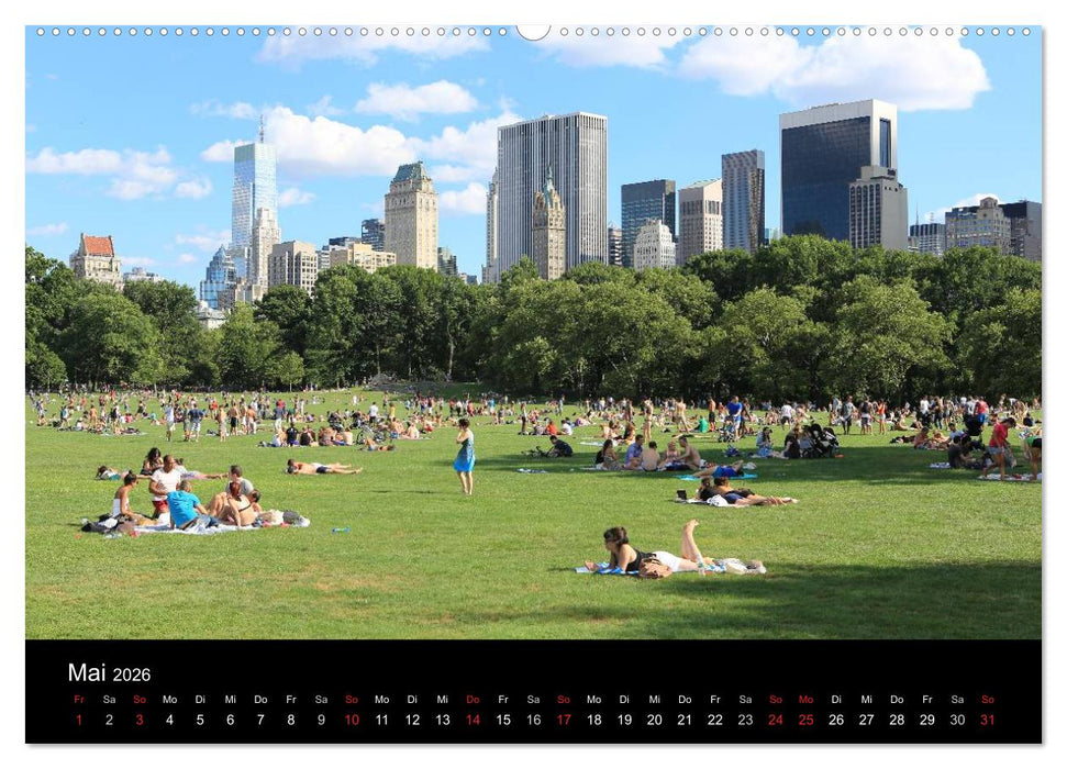 New York City (CALVENDO Wandkalender 2026)