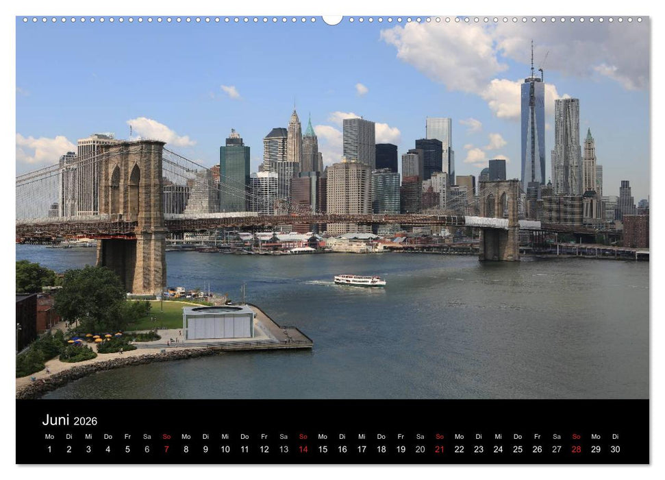 New York City (CALVENDO Wandkalender 2026)
