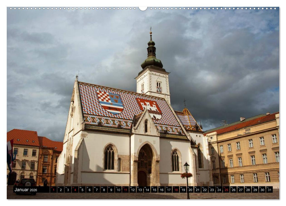Kroatien (CALVENDO Wandkalender 2026)