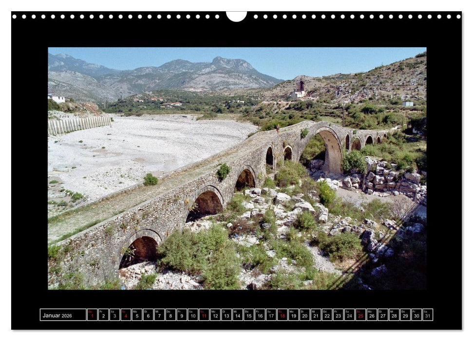 Der Norden Albaniens (CALVENDO Wandkalender 2026)