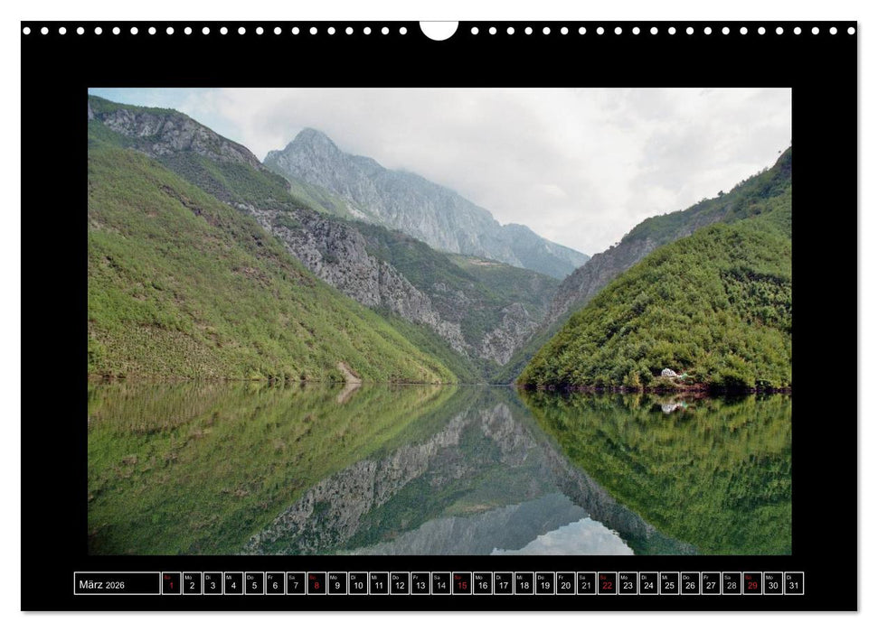 Der Norden Albaniens (CALVENDO Wandkalender 2026)