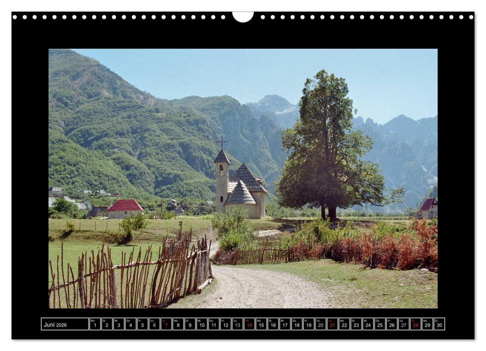 Der Norden Albaniens (CALVENDO Wandkalender 2026)
