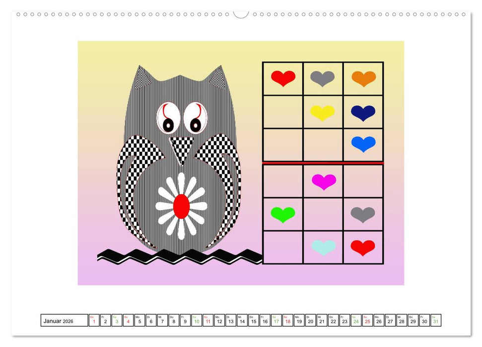 Rätselspaß für Kinder ab 4 Jahren (CALVENDO Wandkalender 2026)