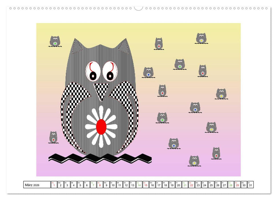 Rätselspaß für Kinder ab 4 Jahren (CALVENDO Wandkalender 2026)