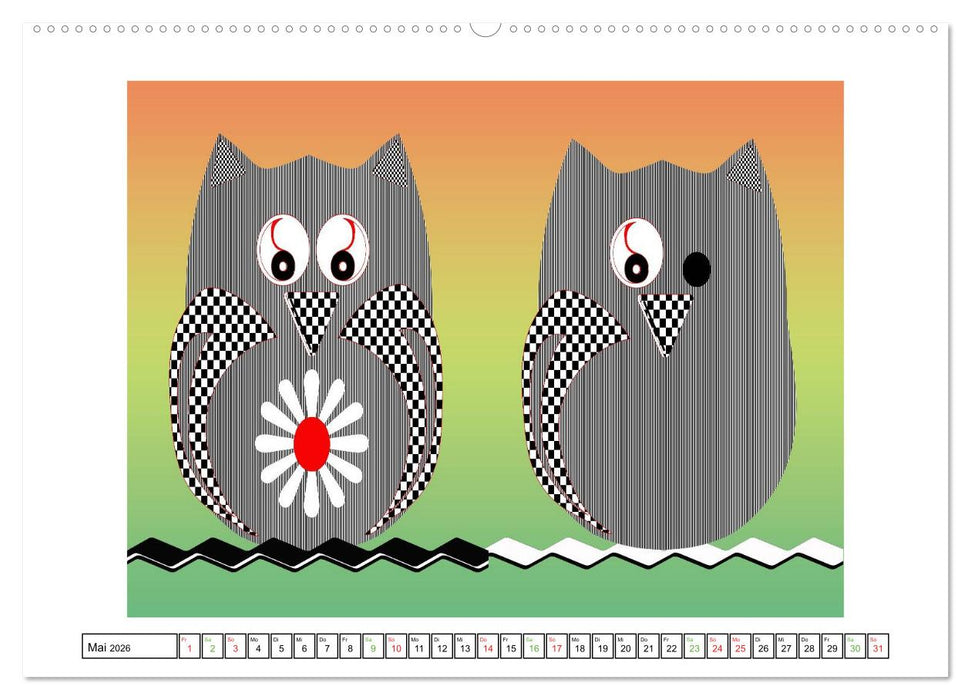 Rätselspaß für Kinder ab 4 Jahren (CALVENDO Wandkalender 2026)