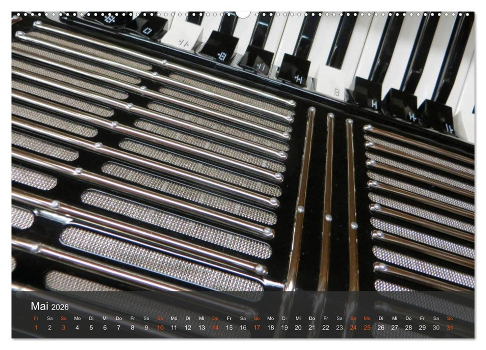 Instrumenten Perspektiven (CALVENDO Wandkalender 2026)