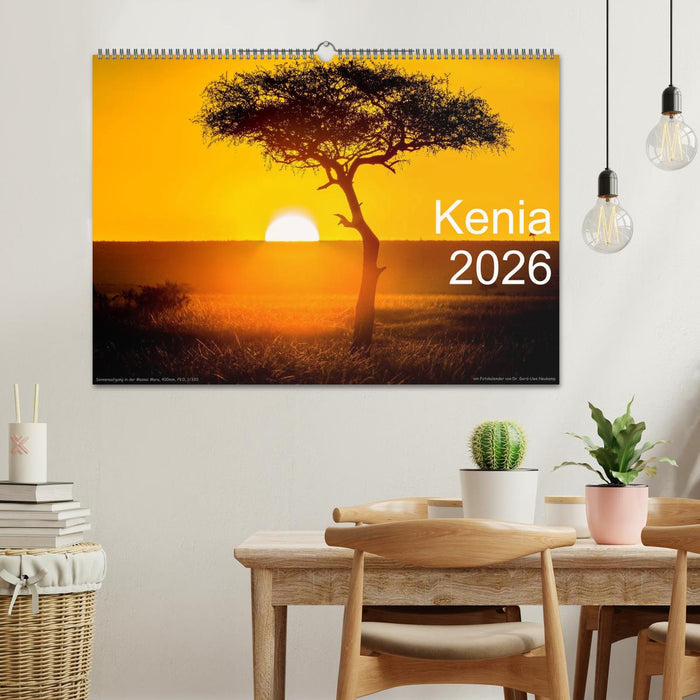 Kenia 2026 (CALVENDO Wandkalender 2026)