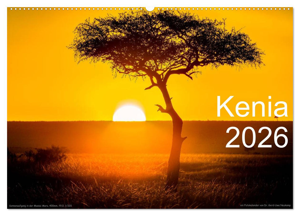 Kenia 2026 (CALVENDO Wandkalender 2026)