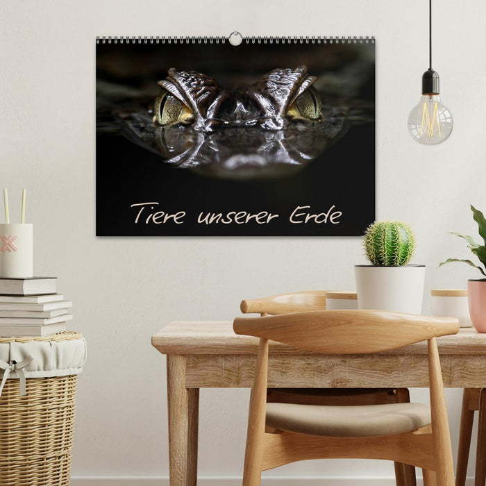 Tiere unserer Erde (CALVENDO Wandkalender 2026)