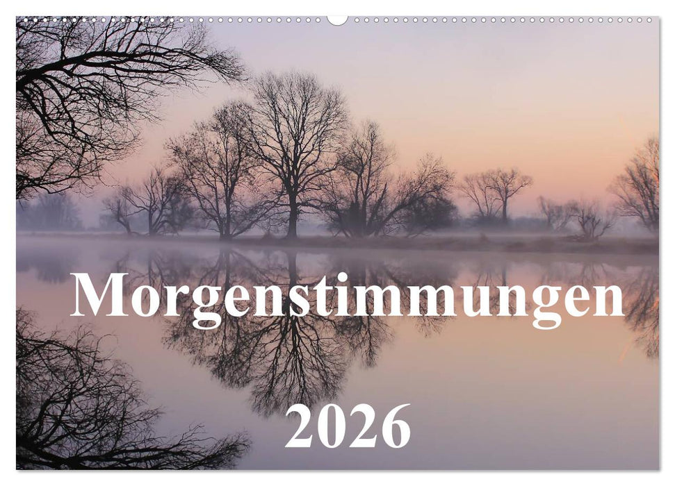 Morgenstimmungen 2026 (CALVENDO Wandkalender 2026)