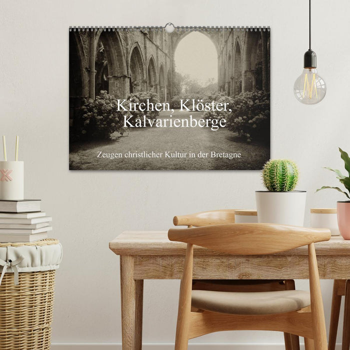 Kirchen, Klöster, Kalvarienberge (CALVENDO Wandkalender 2026)