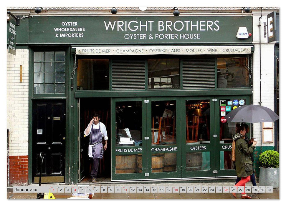 London cool - modern + traditionell (CALVENDO Premium Wandkalender 2026)