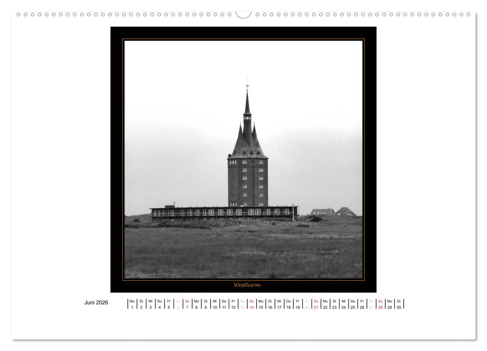 Wangerooge in Fine Art (CALVENDO Premium Wandkalender 2026)