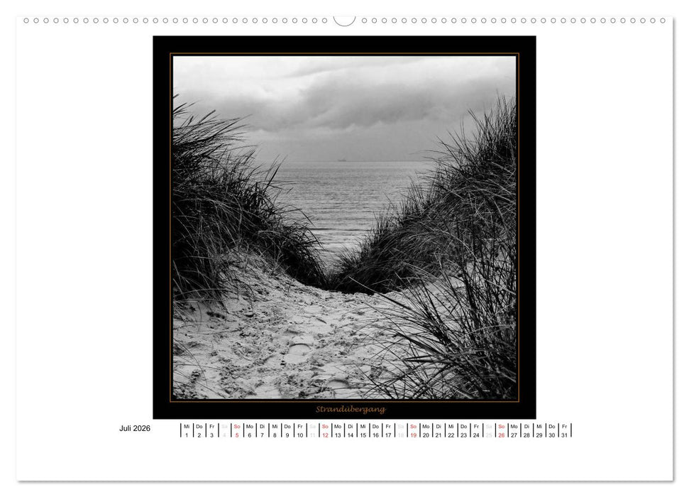 Wangerooge in Fine Art (CALVENDO Premium Wandkalender 2026)