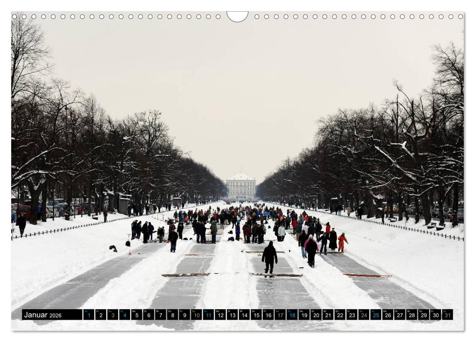 München - Facetten einer Stadt (CALVENDO Wandkalender 2026)