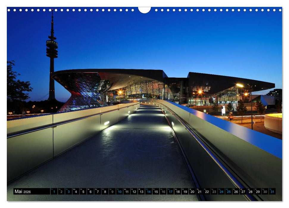 München - Facetten einer Stadt (CALVENDO Wandkalender 2026)