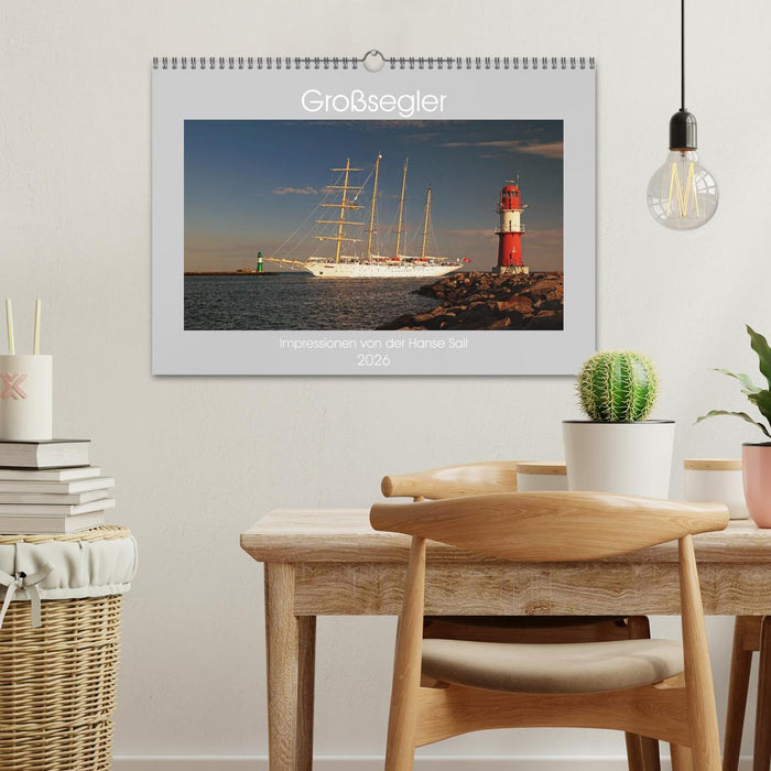 Großsegler (CALVENDO Wandkalender 2026)