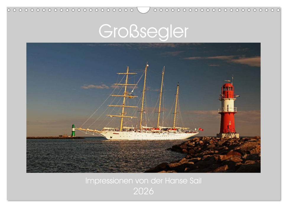 Großsegler (CALVENDO Wandkalender 2026)