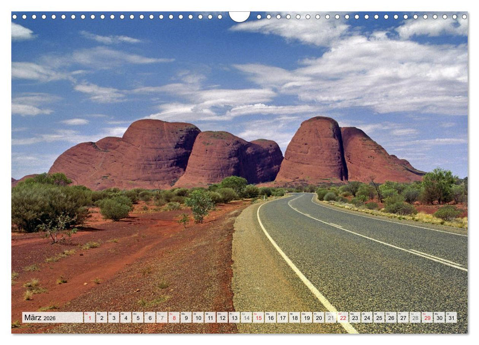Australien - Faszination Outback (CALVENDO Wandkalender 2026)