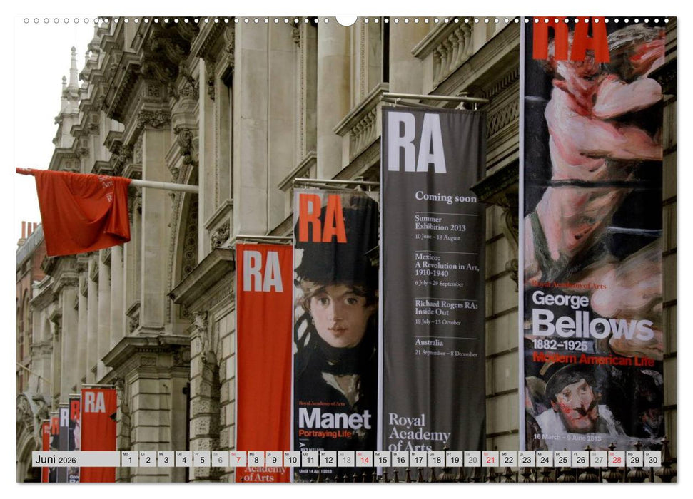 London cool - modern + traditionell (CALVENDO Wandkalender 2026)