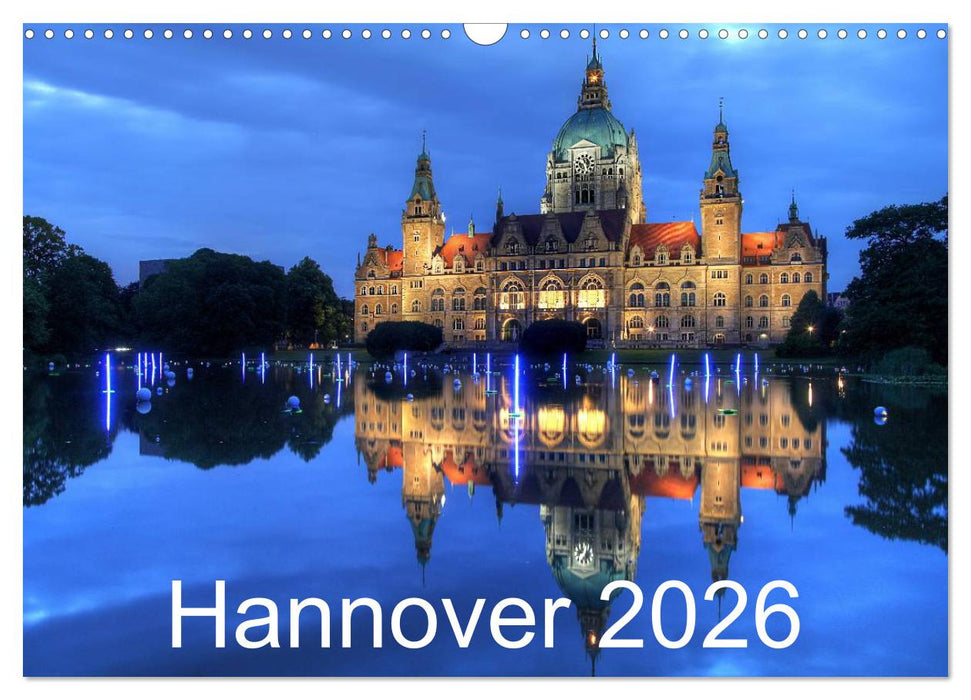 Hannover 2026 (CALVENDO Wandkalender 2026)