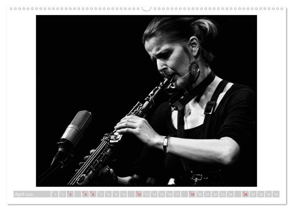 Jazz Ladies in der alten Schmiede (CALVENDO Wandkalender 2026)