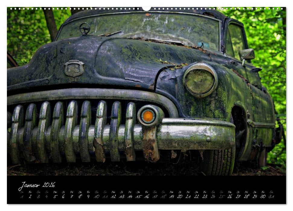 Oldtimer - Vergessene Schönheiten (CALVENDO Wandkalender 2026)
