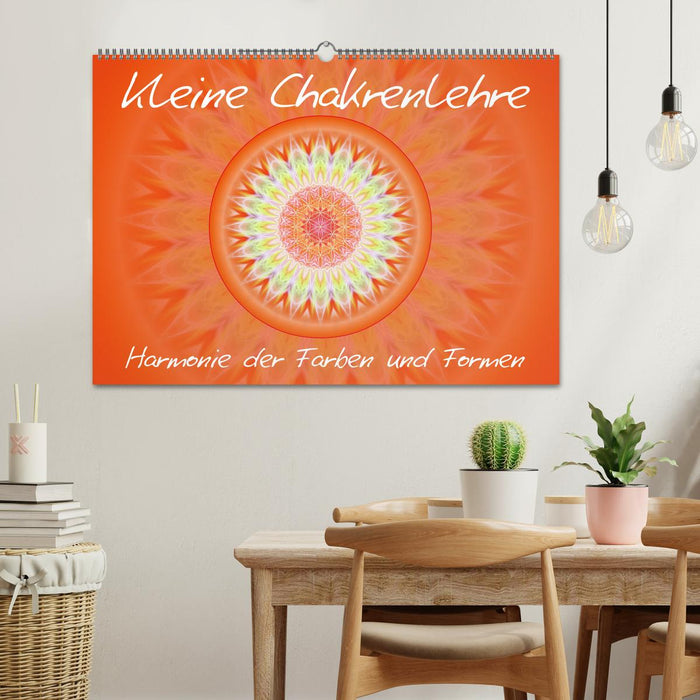 Kleine Chakrenlehre (CALVENDO Wandkalender 2026)