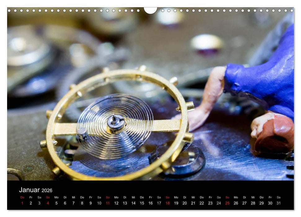 UHR Menschen (CALVENDO Wandkalender 2026)