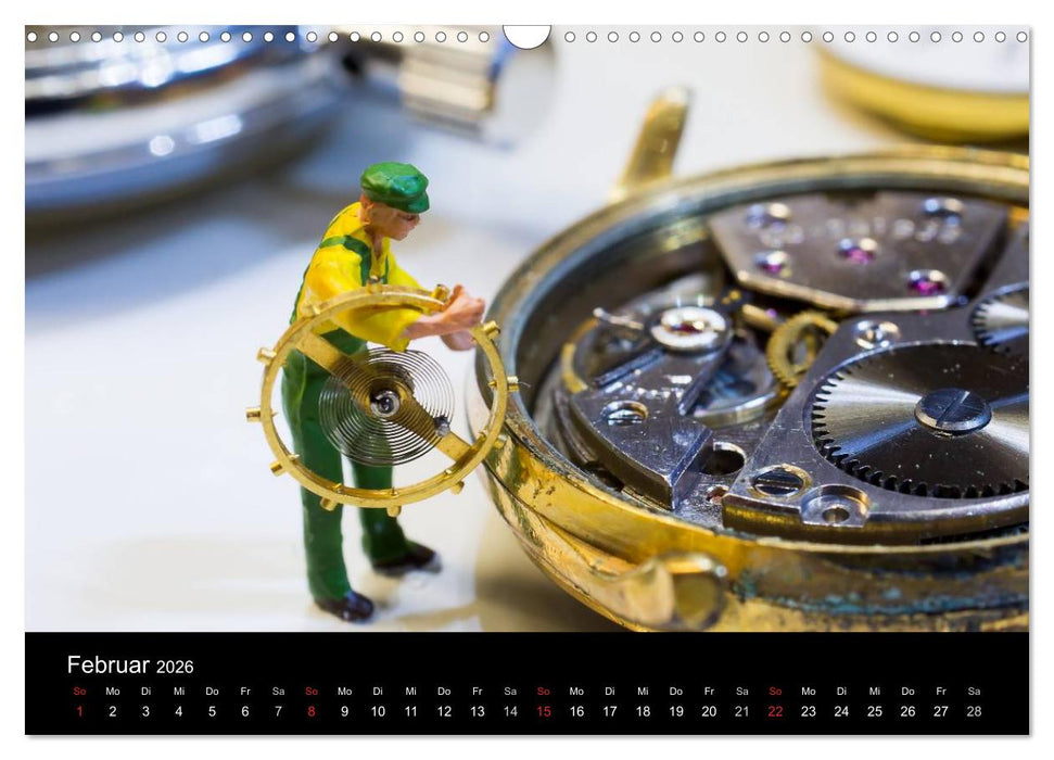 UHR Menschen (CALVENDO Wandkalender 2026)