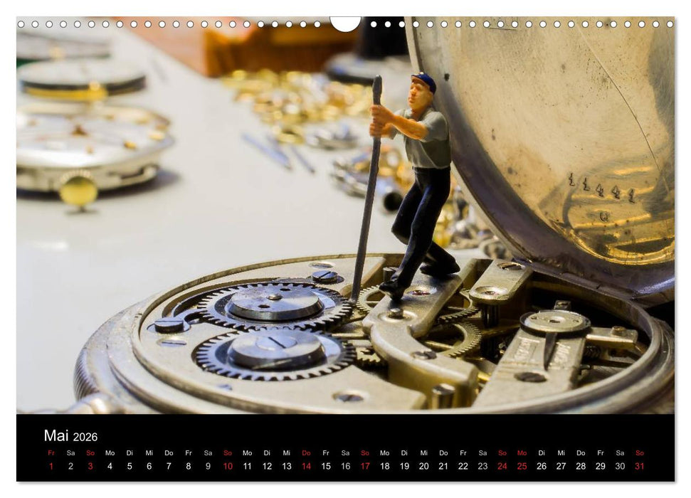 UHR Menschen (CALVENDO Wandkalender 2026)