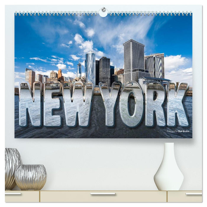 New York (CALVENDO Premium Wandkalender 2026)
