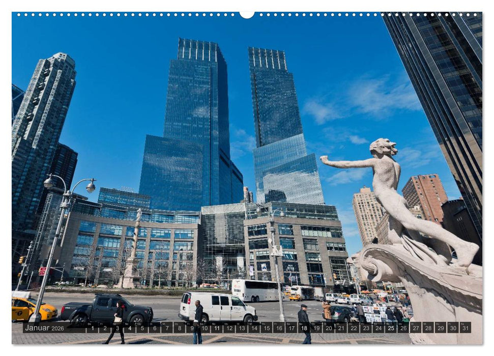 New York (CALVENDO Premium Wandkalender 2026)